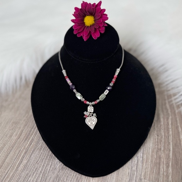 Brighton Jewelry - 💜🩷BRIGHTON “Listen To Your Heart” Necklace